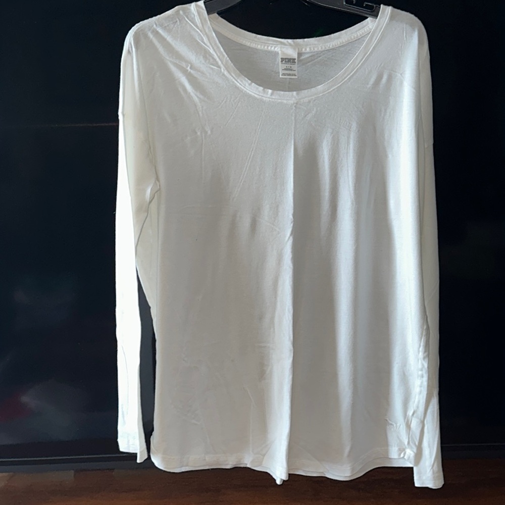 Pink by Victoria’s Secret long sleeve crew neck long sleeve t shirt Large